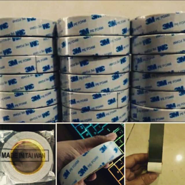 

ISOLASI Dobel Tape 3M Foam Ready Surabaya