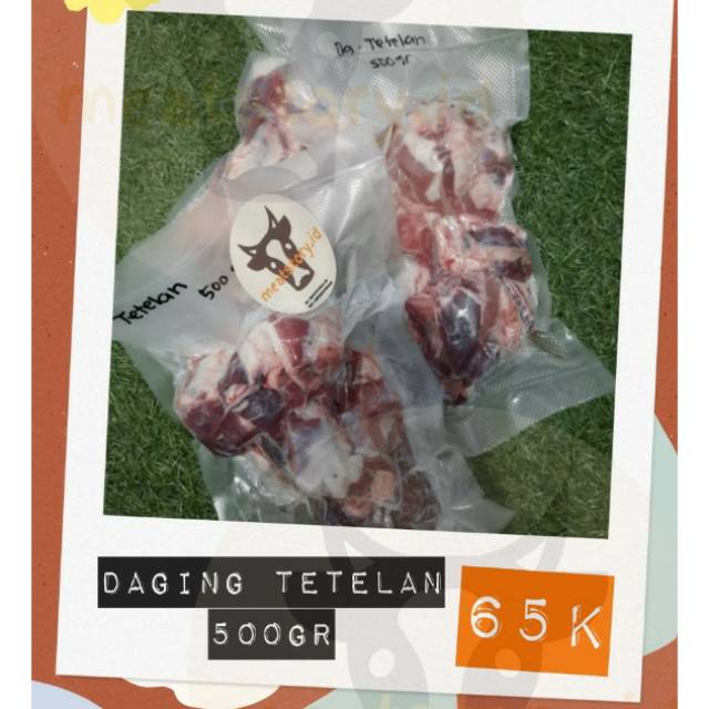 

DAGING TETELAN 500 GR