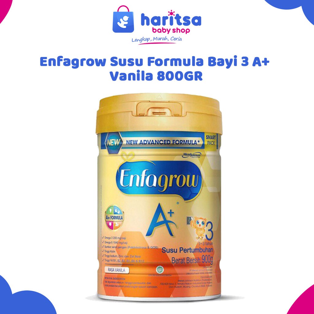 

Enfagrow Susu Formula Bayi 3 A+ Vanila 800GR