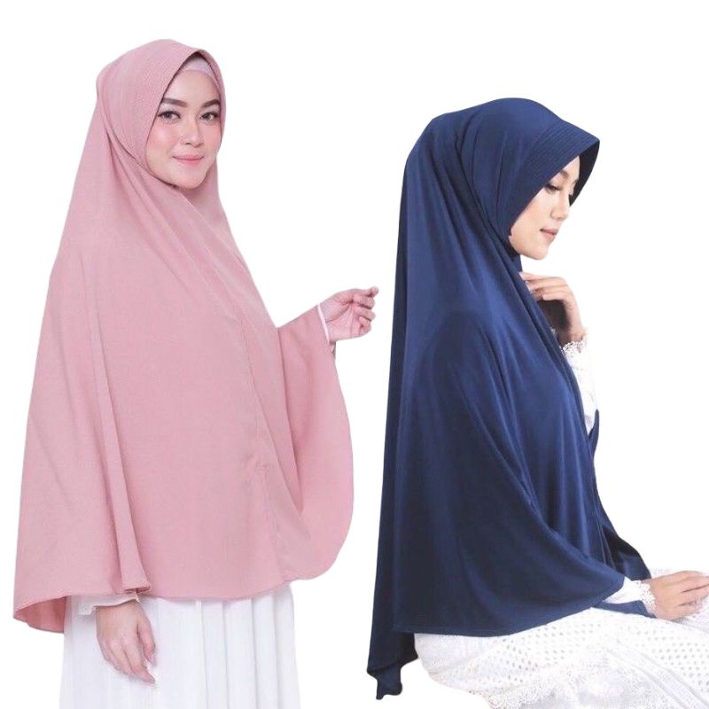Hijab bergo tali pet jumbo / bergo maryam pet jumbo diamond