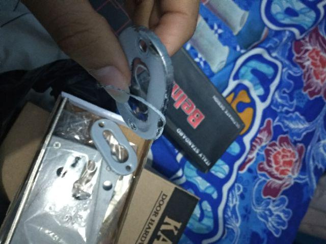 Handle Pintu Stainless Roket 2 Set+kunci