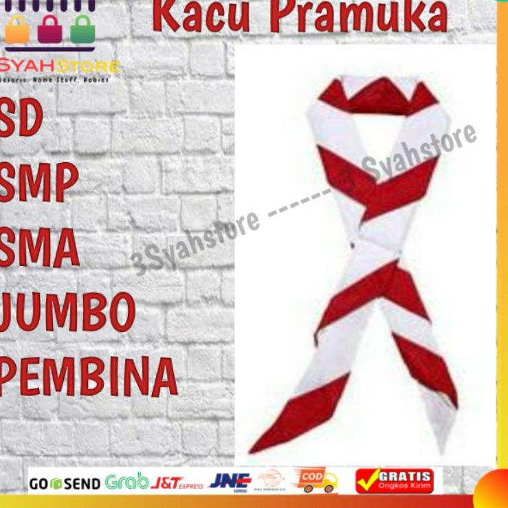 New Promote Kacu / Dasi / Hasduk Pramuka SD SMP SMA Pembina