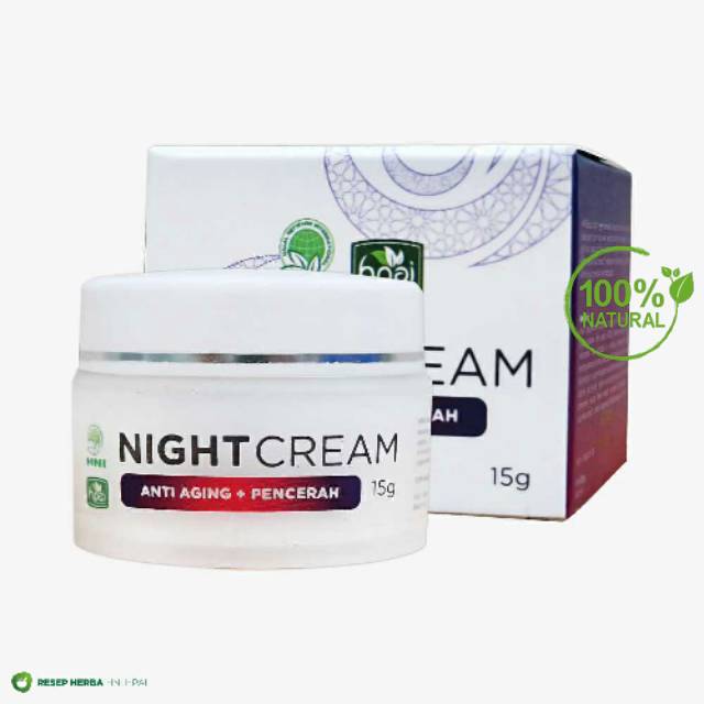 DISKON Night Cream  Produk Berkualitas hni hpai