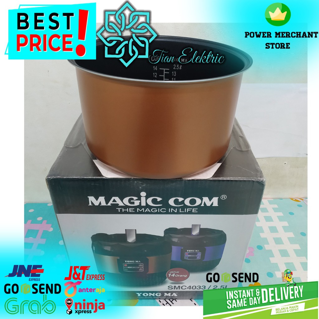 Panci MagicCom Yong Ma Original 2,5 Liter SMC-4033