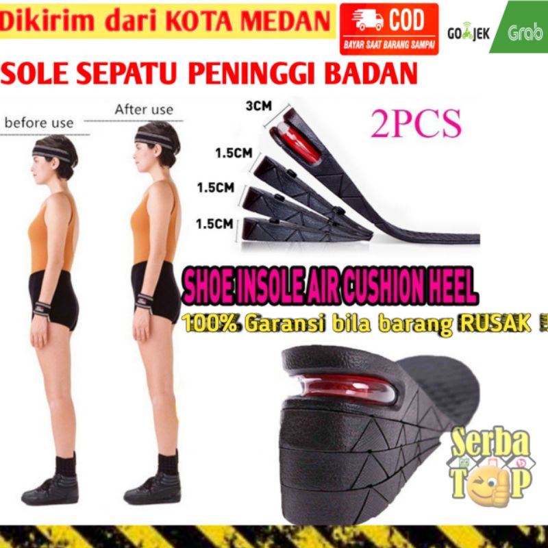 Sepasang Sol Sepatu Peninggi Badan Sol Peninggi Badan Sol Peninggi sepatu insole peninggi badan alas peninggi sepatu alas sepatu peninggi badan alat peninggi badan sepatu kaos kaki peninggi badan insol peninggi badan insole peninggi badan pria wanita