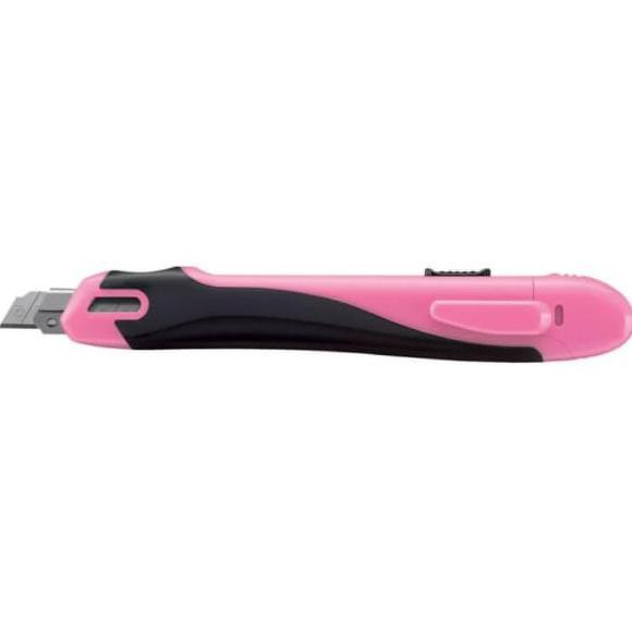 

✨BISA COD✨ Kokuyo Flane Cutter Knife HA-S100 - Merah Muda