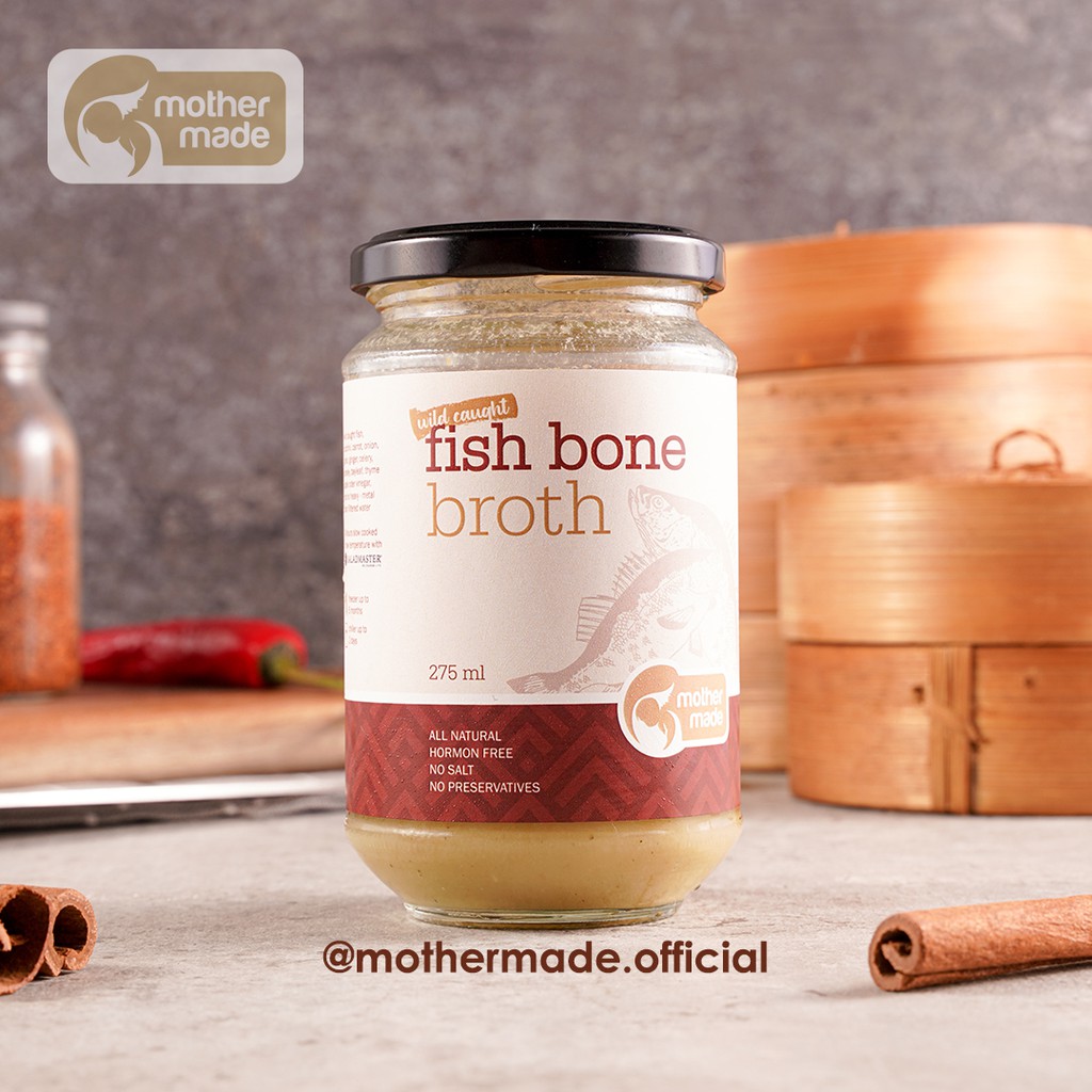 

Wild-Caught Fish Bone Broth - Kaldu Ikan - Kemasan Jar Kaca (275ml)