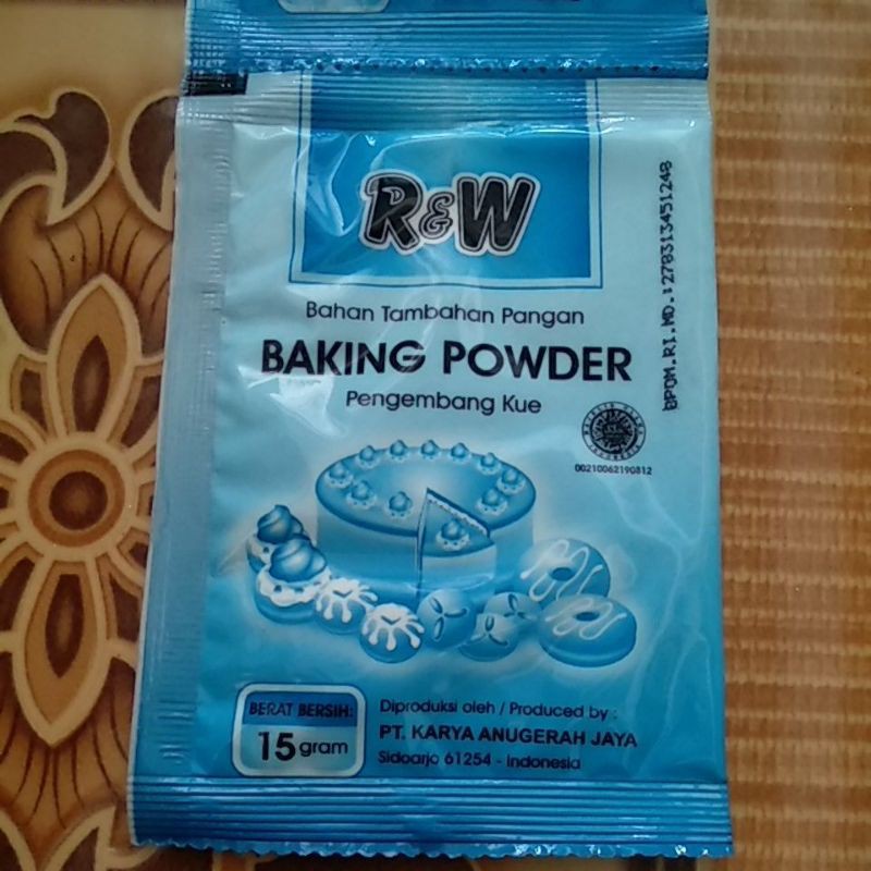 

baking powder pengembang kue 15grm R&W