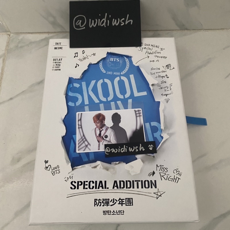 [baca desk] FULLSET SKOOL LUV AFFAIR SA SPECIAL ADDITION + PC TAEHYUNG SLA