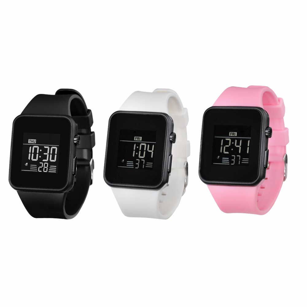 LED Watch Water Resistant - Jam Tangan Digital Pria &amp; Wanita Strap Rubber LED_8042 ( Group )