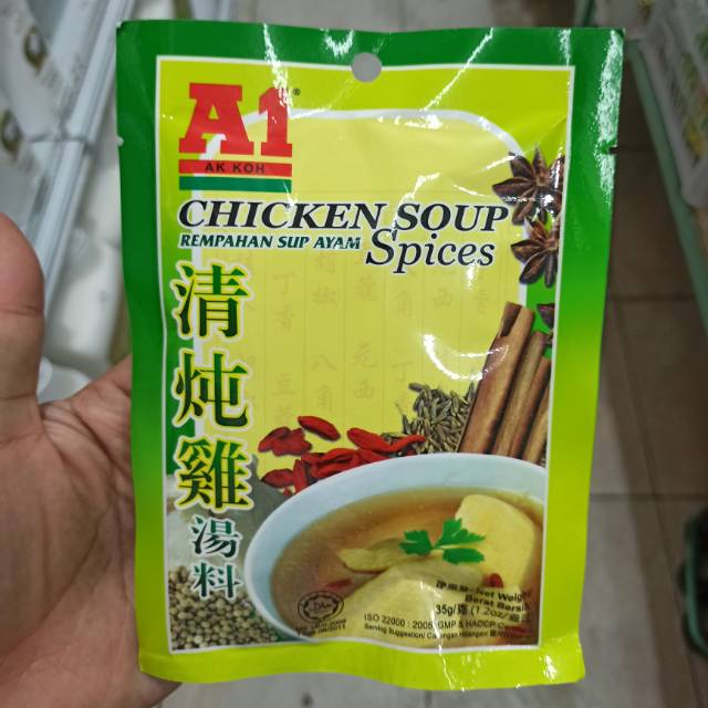

Sup Herbal Ayam / Bahan Soup Obat Ayam 35g