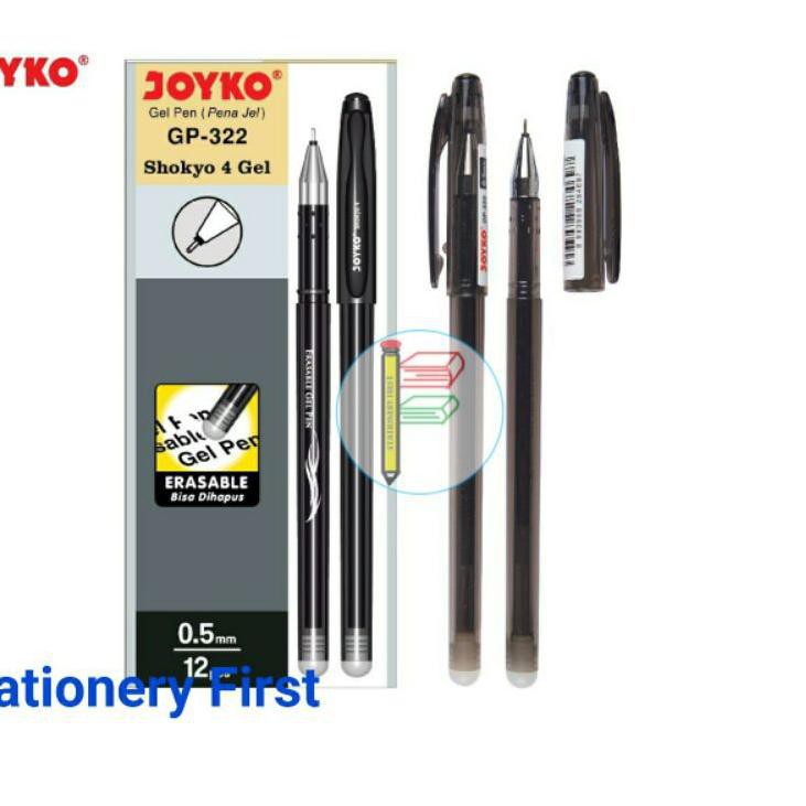 

APF Pen Bisa Dihapus Joyko Shokyo 4 Gel GP-322 Hitam per Lusin Terkini