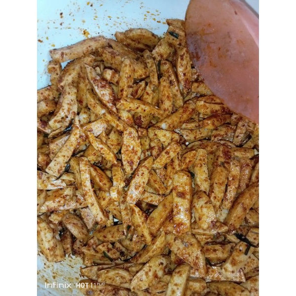 

basreng keriuk/daun jeruk pedas nampol.