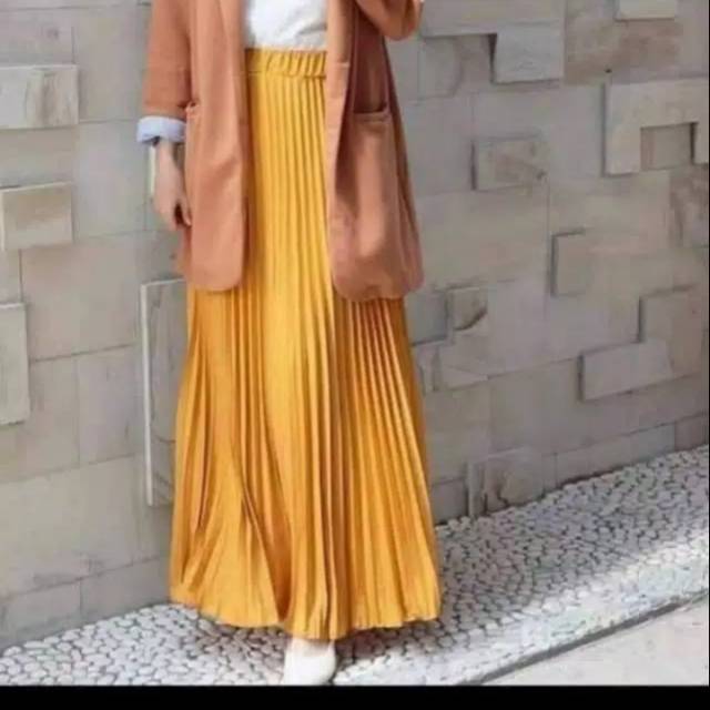IBS Store Grosir - ROK PLISKET // ROK WANITA // FASHION MUSLIMAH