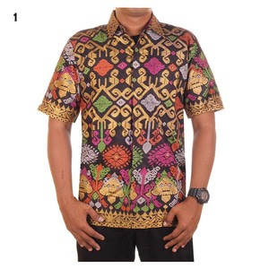 Baju Batik Pria | Kemeja Batik | Hem Batik Pra Da Aldi - Warna 1