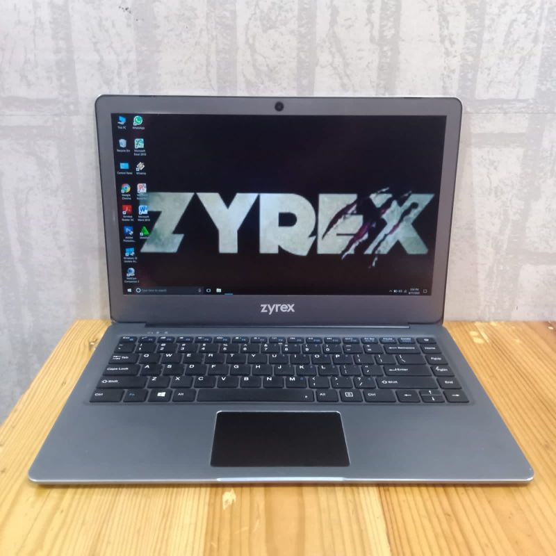 Laptop Zyrex Sky 232 Celeron - N3350 Ram 4Gb SSD 256Gb + Emmc 64 FHD HD Graphic Super slim FULL APLIKASI WINDOWS 10