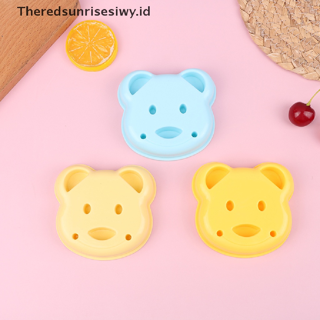 # Alat Rumah Tangga # Cetakan Pemotong Kue Roti Sandwich Bentuk Kartun Beruang Untuk Dapur