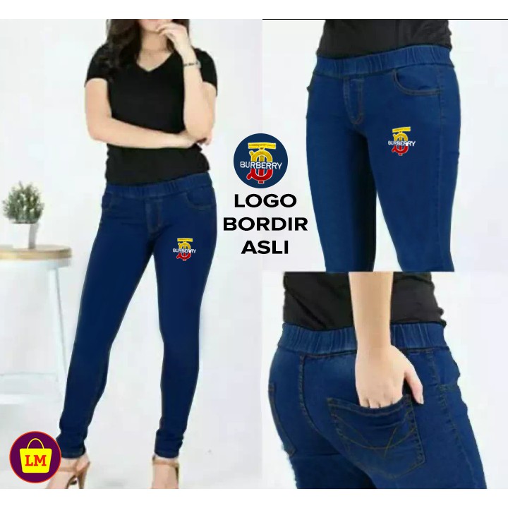 TERMURAH Celana Legging Wanita Slimfit Bisa Melar PENTA Celana Jeans Denim Stretch LMS 17764 17767