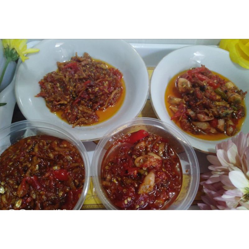 

Sambal Cumi Asin & Sambal Teri