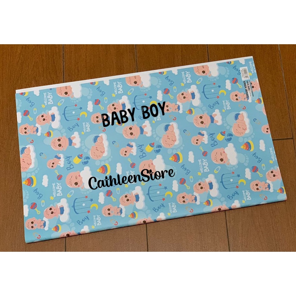 

Kertas kado sansan wawa/sanwa BABY BOY SW5805