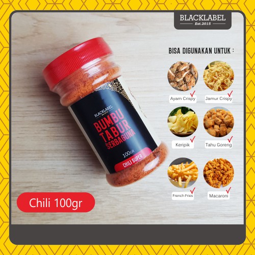 

Bumbu tabur cabe (100gr)