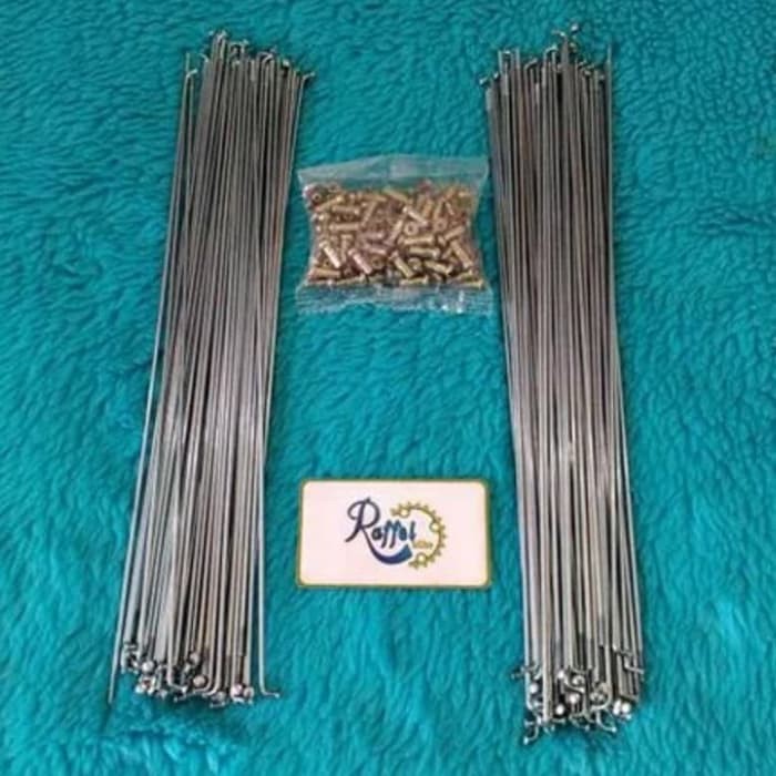 Terlaris Termurah. Jari-jari sepeda velg 26 atau 700c lebar 4-5cm Terlaris