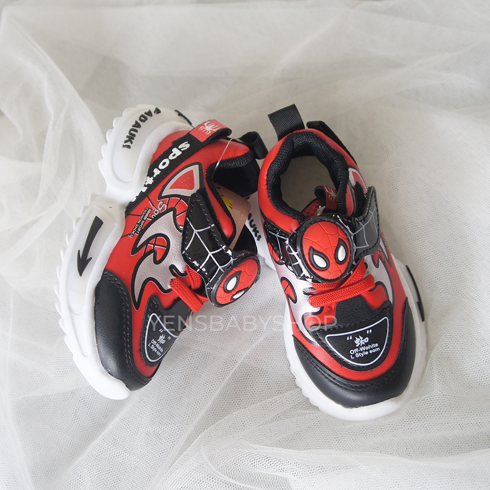 IRENE Sepatu Sneaker Anak Spiderman