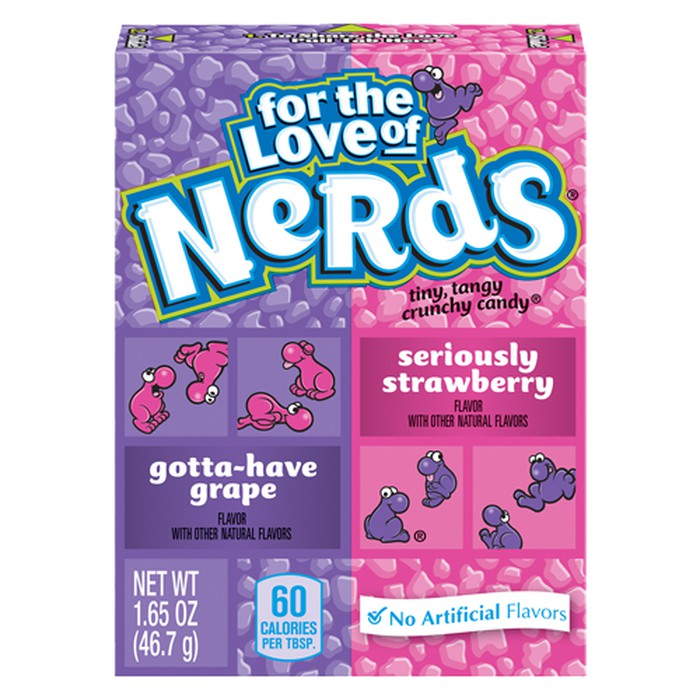 

Permen Renyah Rasa Buah Melon Cherry Wonka Nerds Crunchy Candy Box 46g