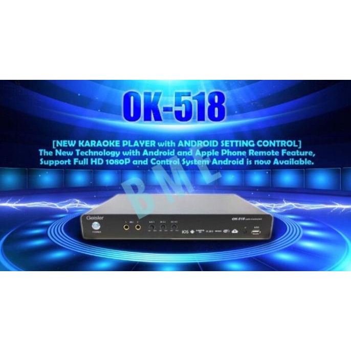 Player Karaoke Geisler Ok - 518 Termurah