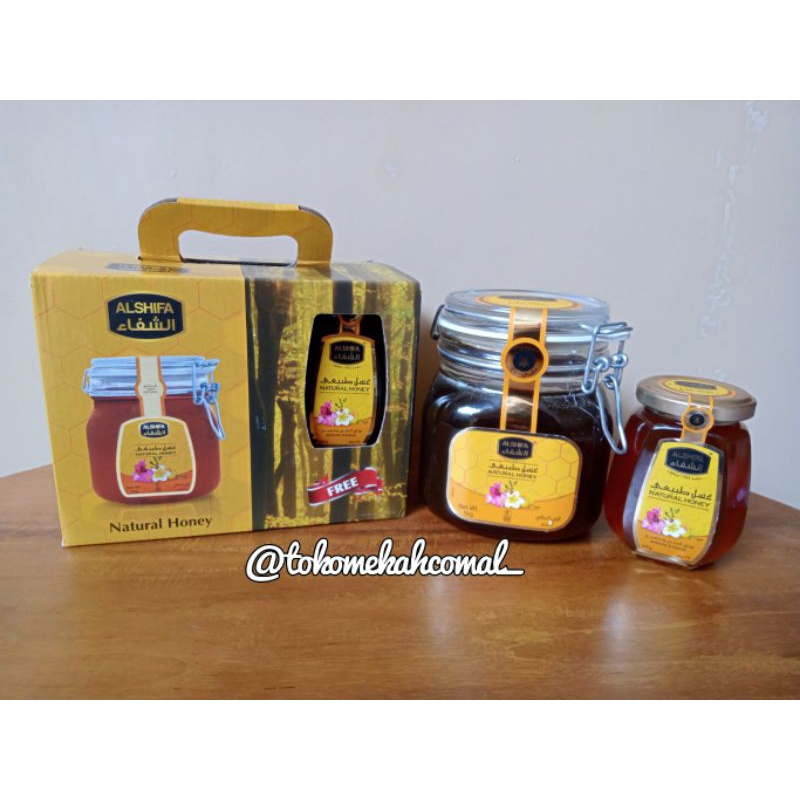 

Madu Alshifa Natural Honey Paket 1kg free 250gram | tokomekahcomal