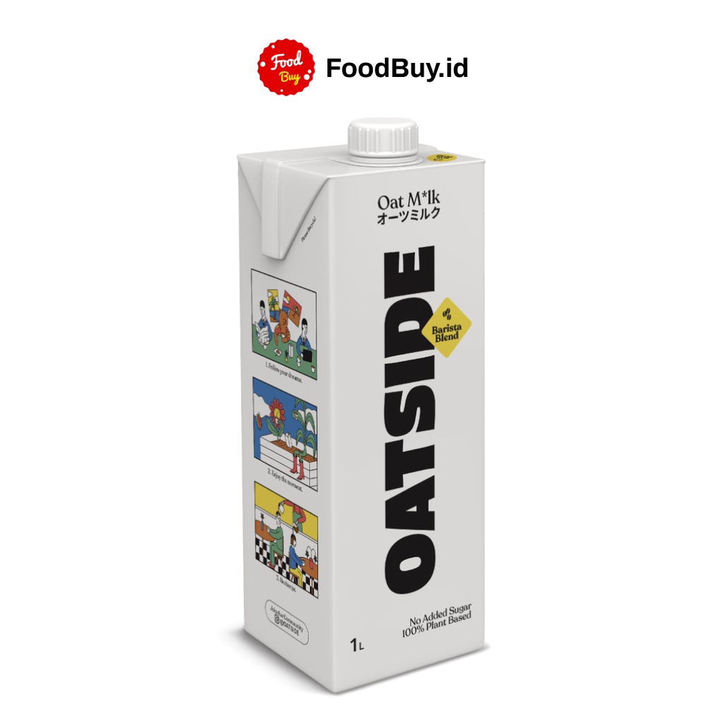 

Oatside Barista Blend Oat Milk 1 ltr