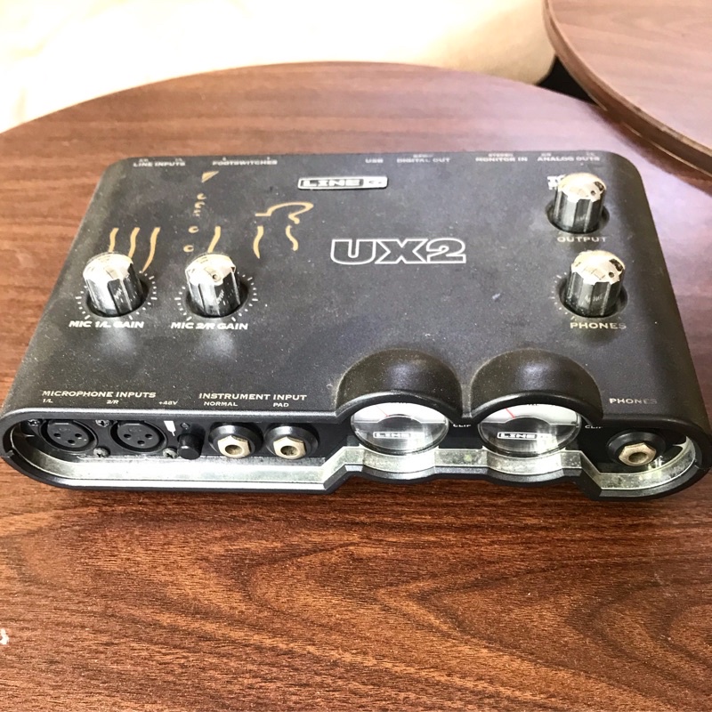 soundcard line6 ux2 normal