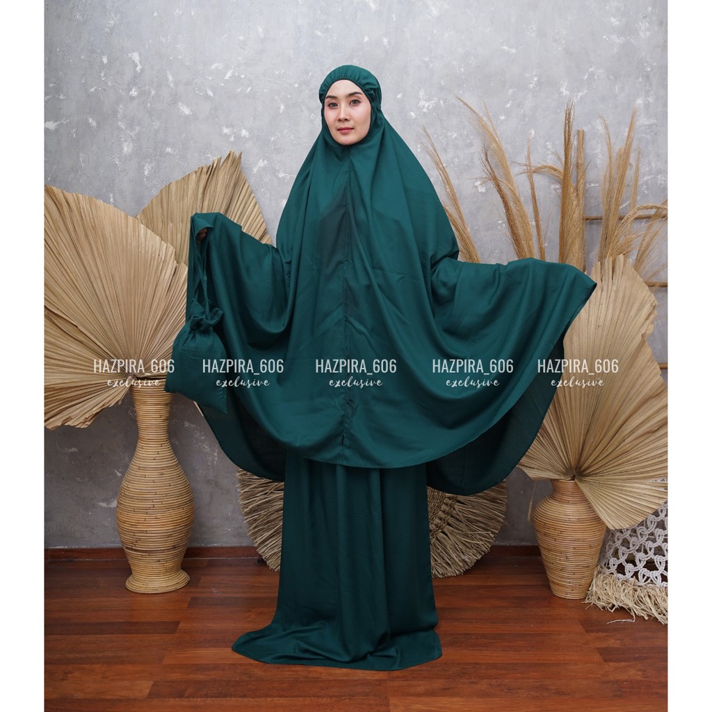 Mukena Bali Premium Jumbo Dewasa Polos