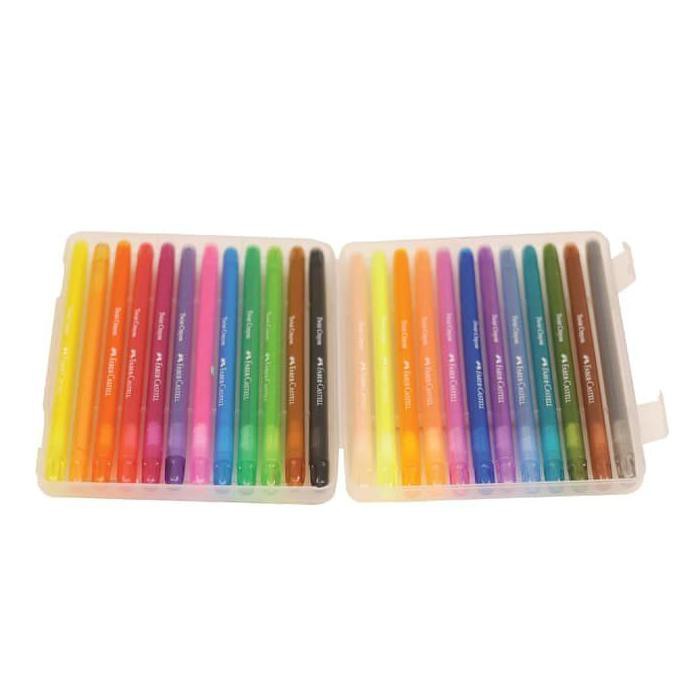 

CRAYON PUTAR/TWIST CRAYON FABER CASTELL 24 WARNA