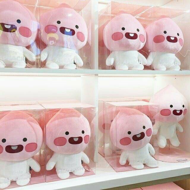 [READYSTOCK] Official Kakao Friends Baby Apeach Plush Doll / Boneka Apeach Kang Daniel Original