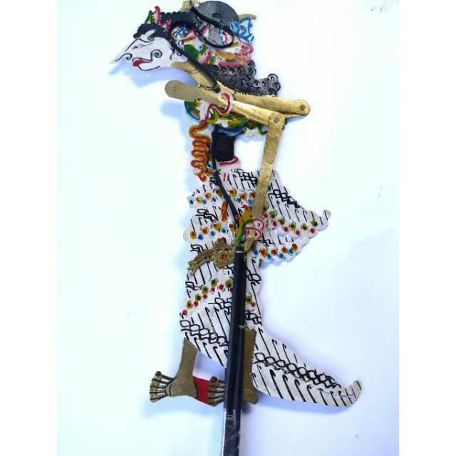 (BISA COD) KERAJINAN WAYANG KULIT DEWI MADRIM UKURAN PEDALANGAN 40x20 cm - PAJANGAN DEKORASI RUMAH