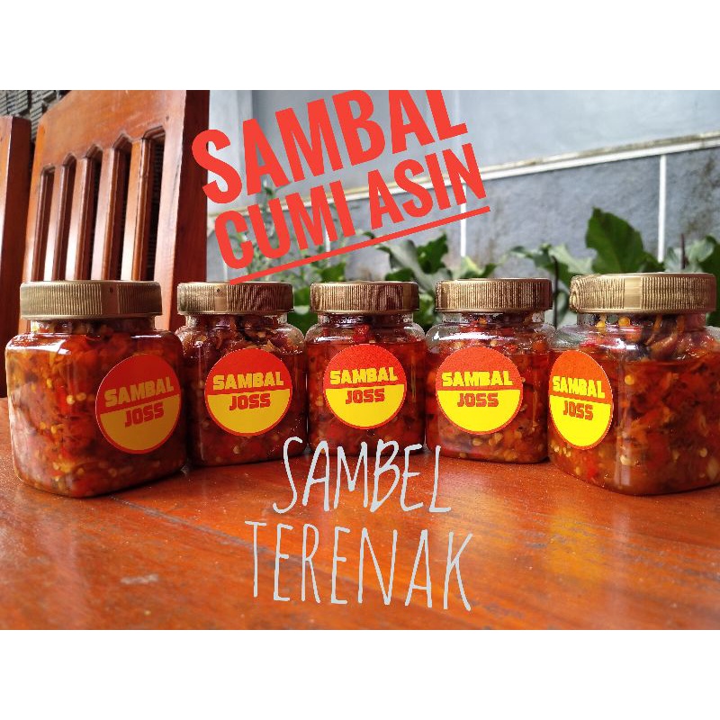 

[BISA COD] SAMBEL CUMI ASIN /SAMBEL CUMI /SAMBAL LAUK