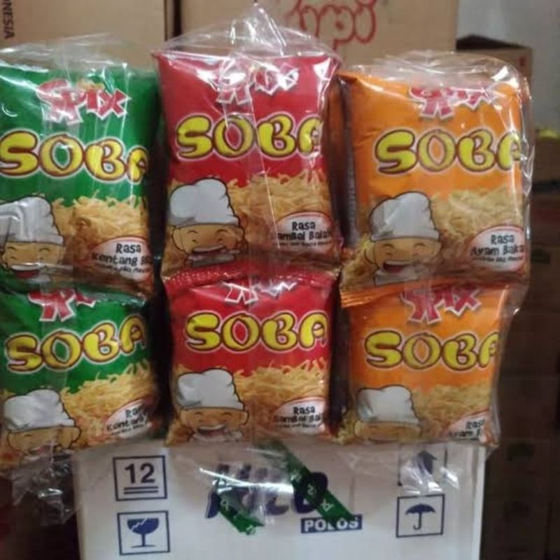 

Cemilan Spix Soba Renceng Snack