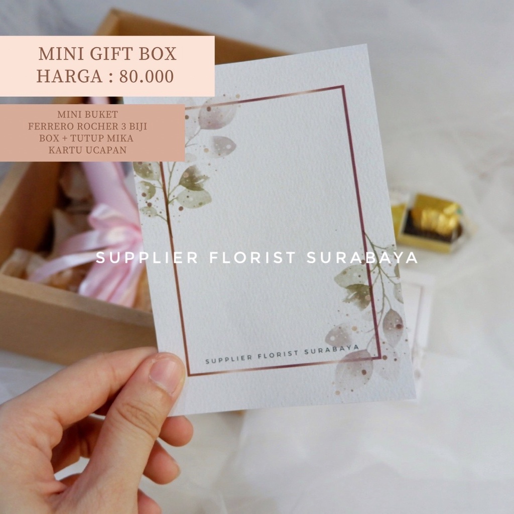 MINI GIFT BOX BUKET BUNGA MINI KADO HADIAH WISUDA HADIAH ULANG TAHUN HADIAH ANNIVERSARY HADIAH VALENTINE VALENTINES DAY BOUQUET BUNGA MINI