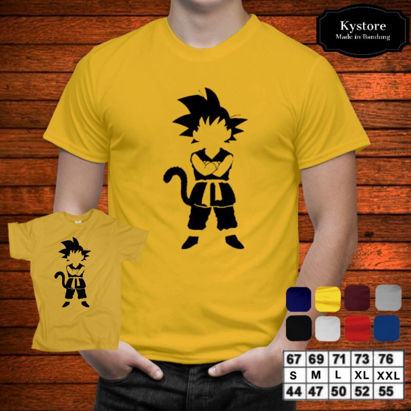 Kaos Anime Dragonball Cotton Combad 30s S sampai XXL - Kystore