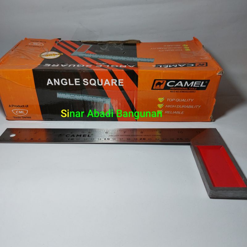 PENGGARIS TUKANG/SIKU TUKANG 30CM