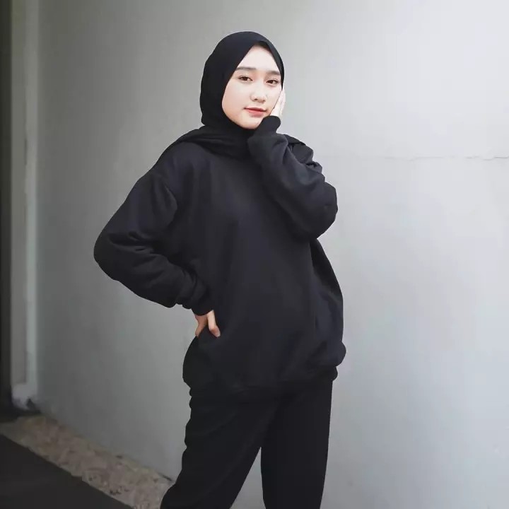 LAGI PROMO !! NEW Basic Sweater | Tebal &amp; Lembut | Sweater Hoodie Unisex | Dhea Fashion