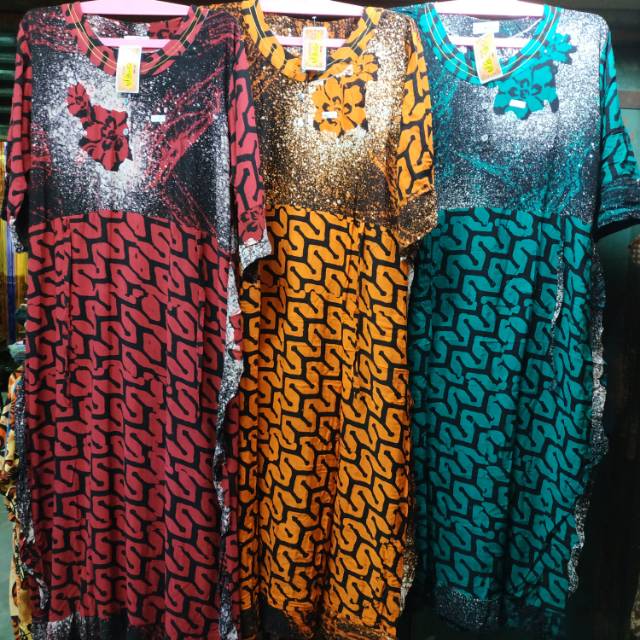 PN Daster Batik Soraya /Nadia Pekalongan (Jodha tali)