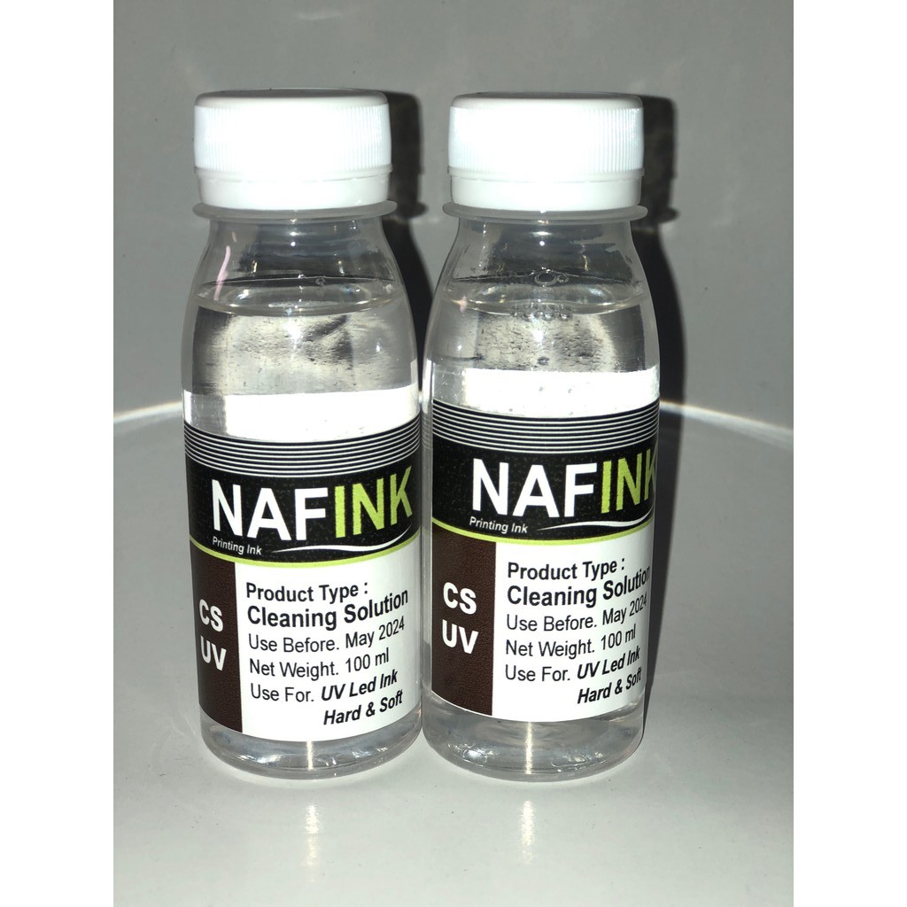Head Cleaner Pembersih Untuk Tinta UV LED Ink UV Curing Ink 100 Ml