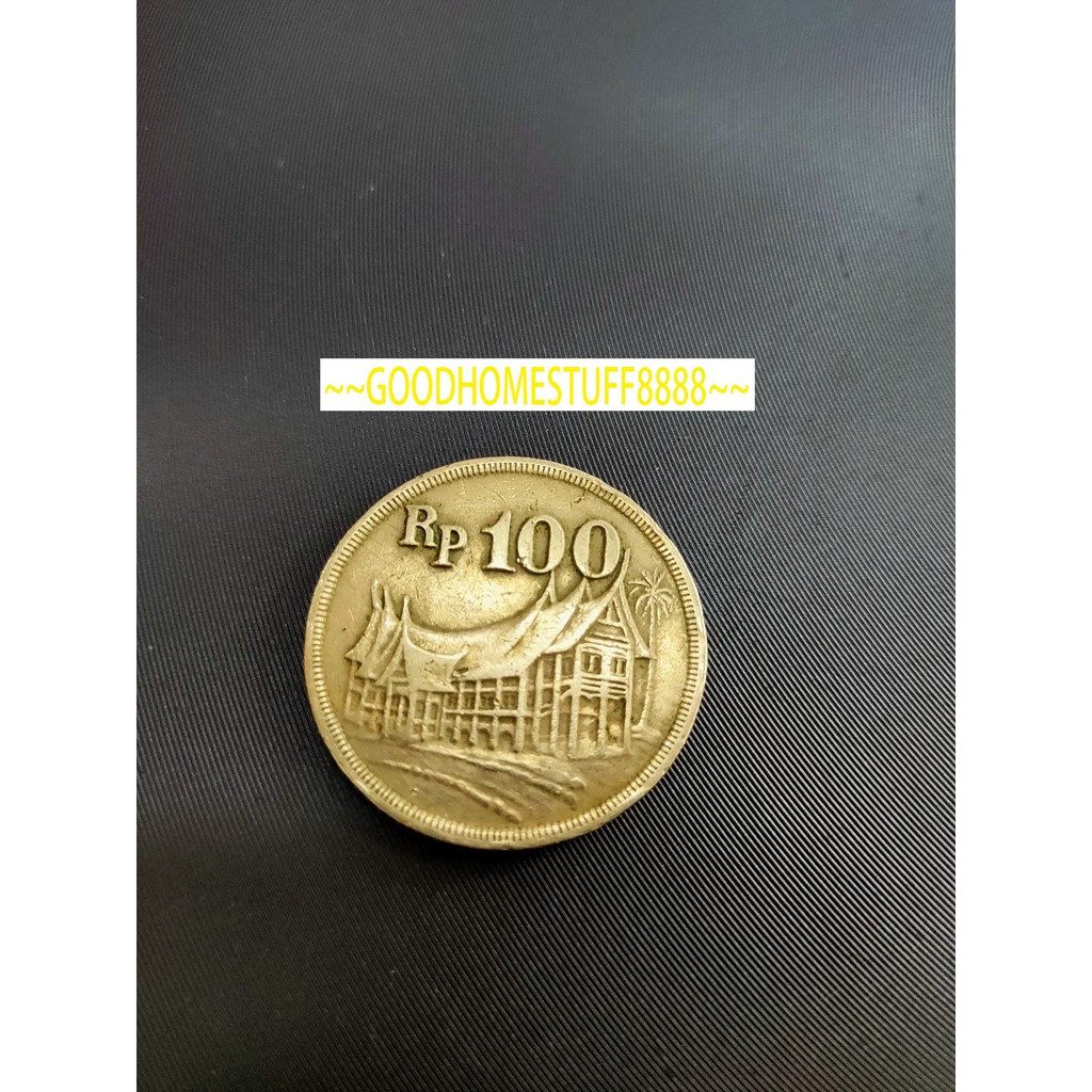 KOIN 100 RUPIAH UANG KOIN KUNO JADUL TEBAL