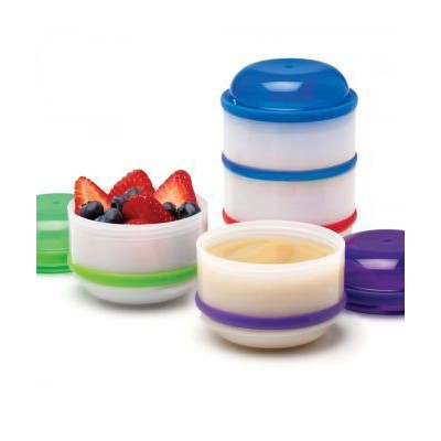 Dr.Brown's Snack-A-Pillar & Dipping Cup, 4-Pack