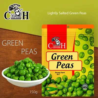 

Chui Hiang Green Peas 150g (1 Pack = 10 Pcs)
