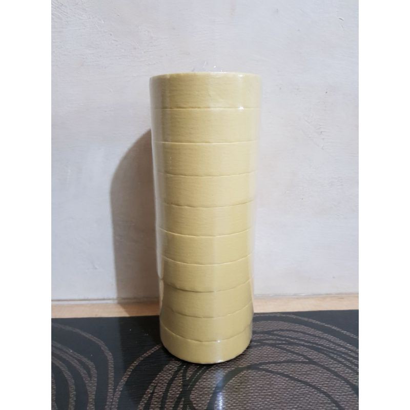 Lakban Kertas 20 Meter Lebar 24Mm Lakban Masking Tape