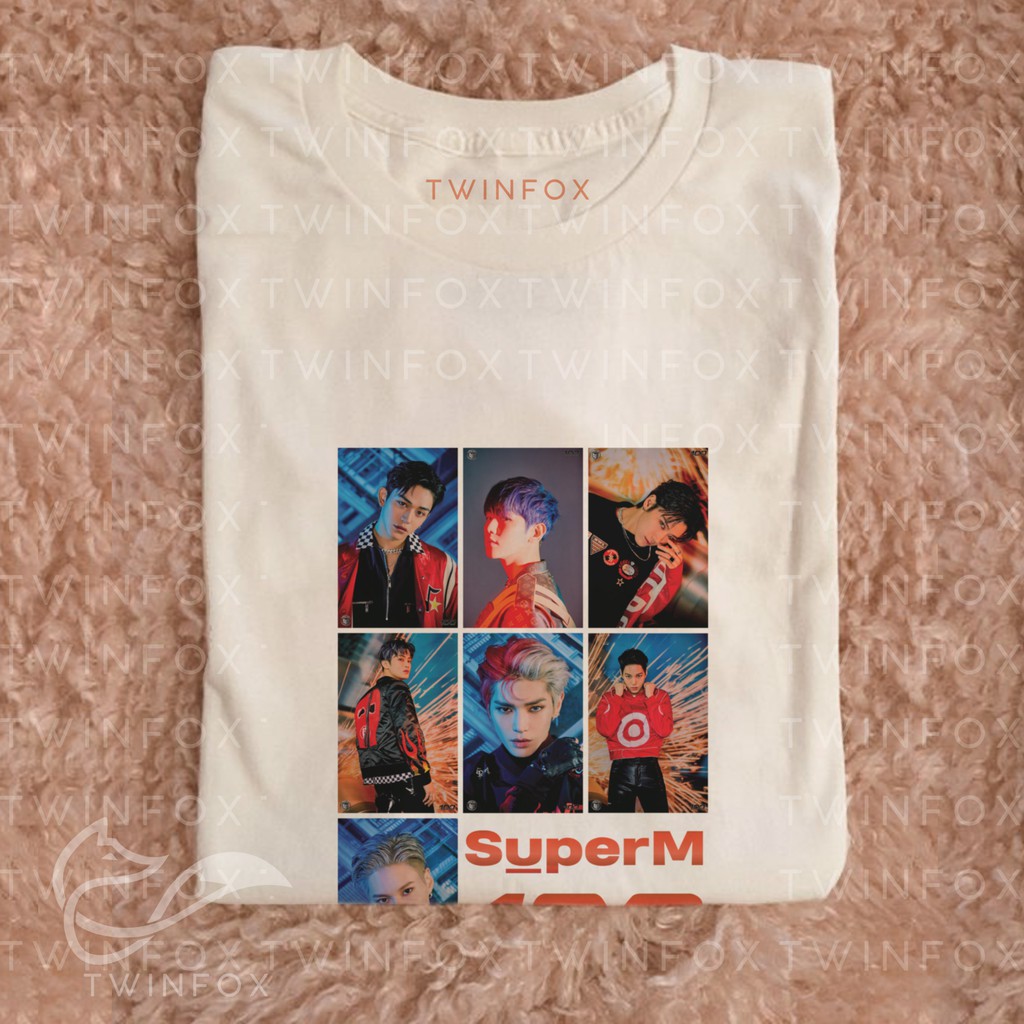 Kaos Kpop Unisex SuperM 100 Photo