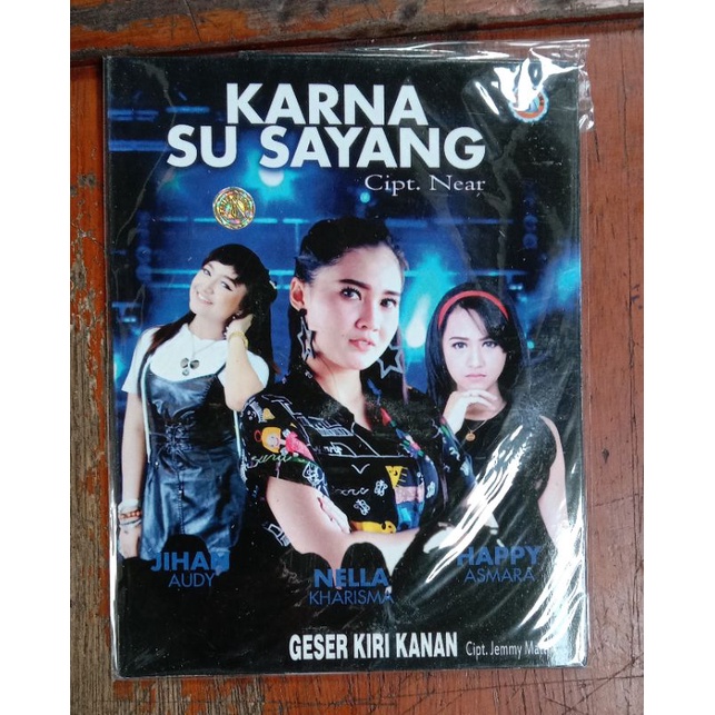Kaset Vcd Original lagu Nella kharisma ( Karna su sayang)